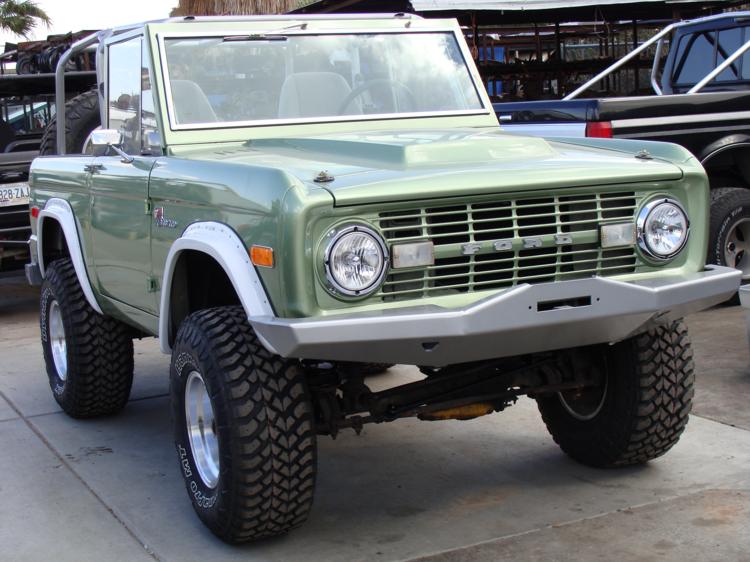 1966-1977 ProtoFab RockSolid⢠Flat Top Front Bumper (PF301) image 7