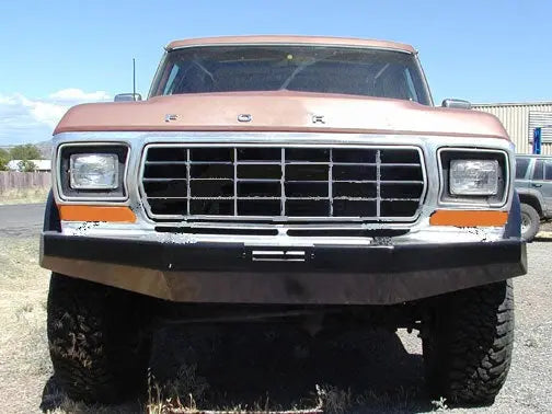 1978-1979 ProtoFab RockSolid™ Flat Top Front Bumper (PF313) image 0