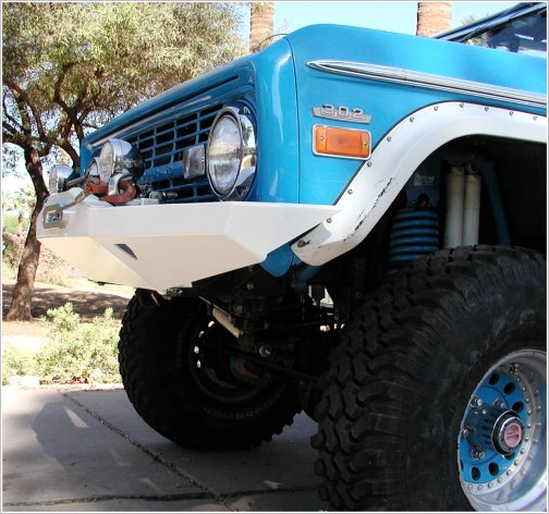 1966-1977 ProtoFab RockSolid⢠Flat Top Front Bumper (PF301) image 2