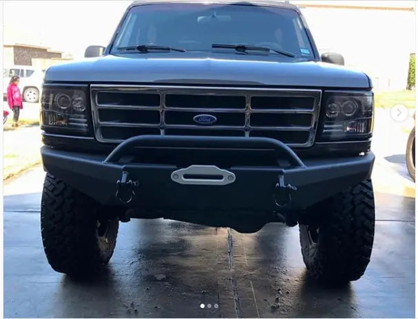 80-86 Bronco Front Winch Bumper | ProtoFab RockSolid Series (PF800) ProtoFab