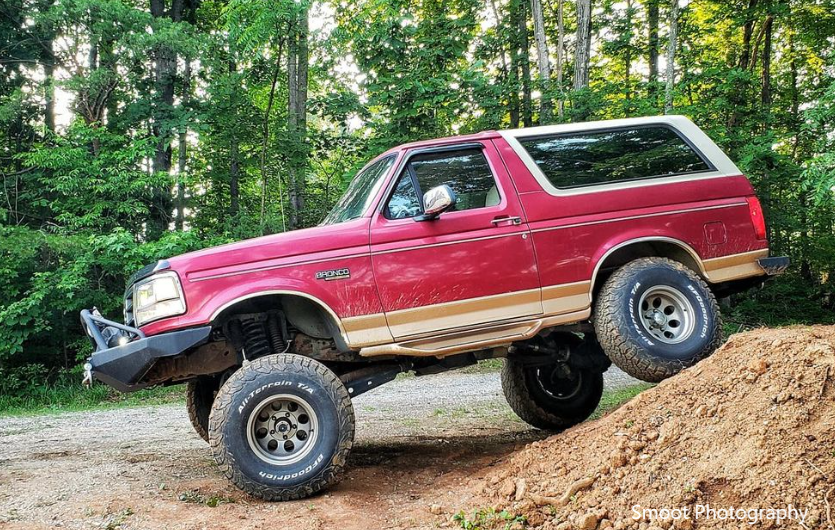 1992-1996 Bronco RockSolid™ Front Bumper with Push Bar (PF820) ProtoFab