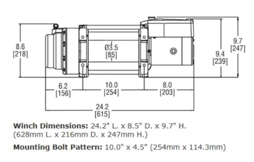 WARN Industries 16.5ti Series Winch image 2