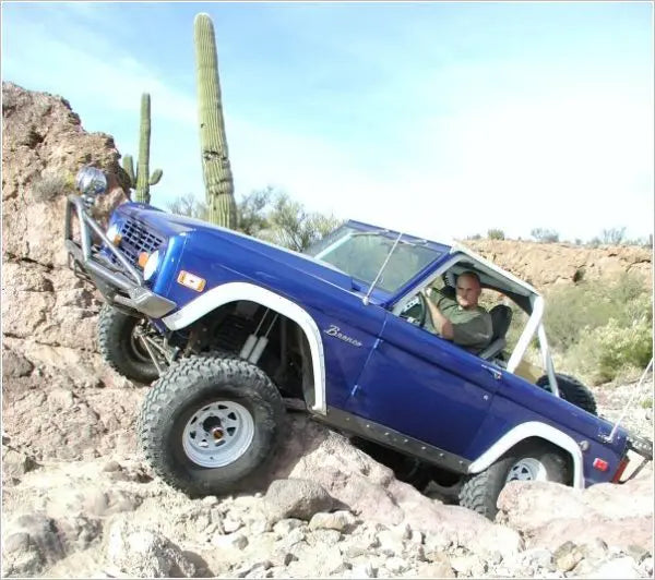 1966-1977 Bronco Xtreme Front Bumper with Push Bar (PF201) ProtoFab