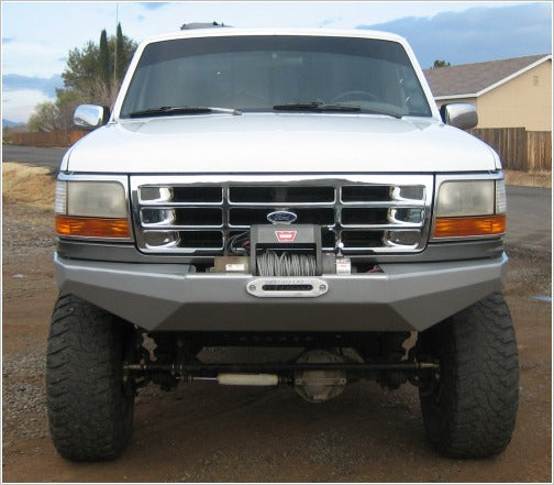 1992-1996 Bronco RockSolid™ Flat Top Front Bumper (PF813) image 0