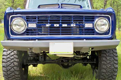 ProtoFab 1966-1977 RockSolid™ Non-Winch Flat Top Front Bumper (PF317) image 2