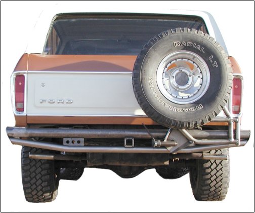 ProtoFab 1978-1979 Bronco Big Bubba Single Rack Rear Bumper (PF310) image 1