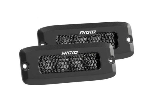 RIGID Industries SR-Q Series Pro Spot Diffused Midnight Flush Mount Lights (Pair) image 0