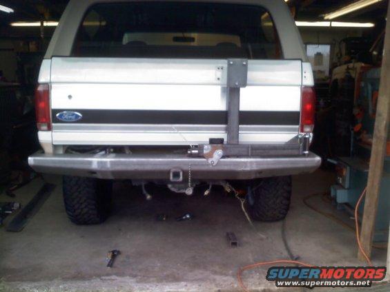 1980-1996 Bronco RockSolid™ Single Rack Rear Bumper (PF817) image 3