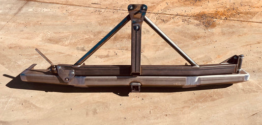 ProtoFab 1980-1996 Bronco RockSolid™ Centered Single Rack Rear Bumper (PF817C) image 0