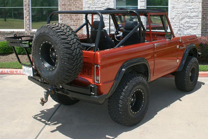 1966-1977 Bronco ProtoFab RockSolid™ Triple Rack Rear Bumper (PF305) image 0