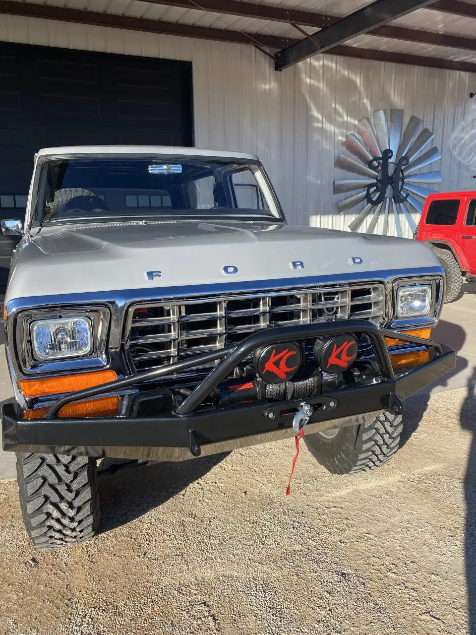 78-79 Bronco Front Winch Bumper | ProtoFab RockSolid Series (PF500) ProtoFab