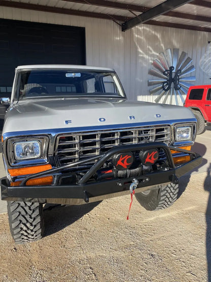 78-79 Bronco Front Winch Bumper | ProtoFab RockSolid Series (PF500) ProtoFab
