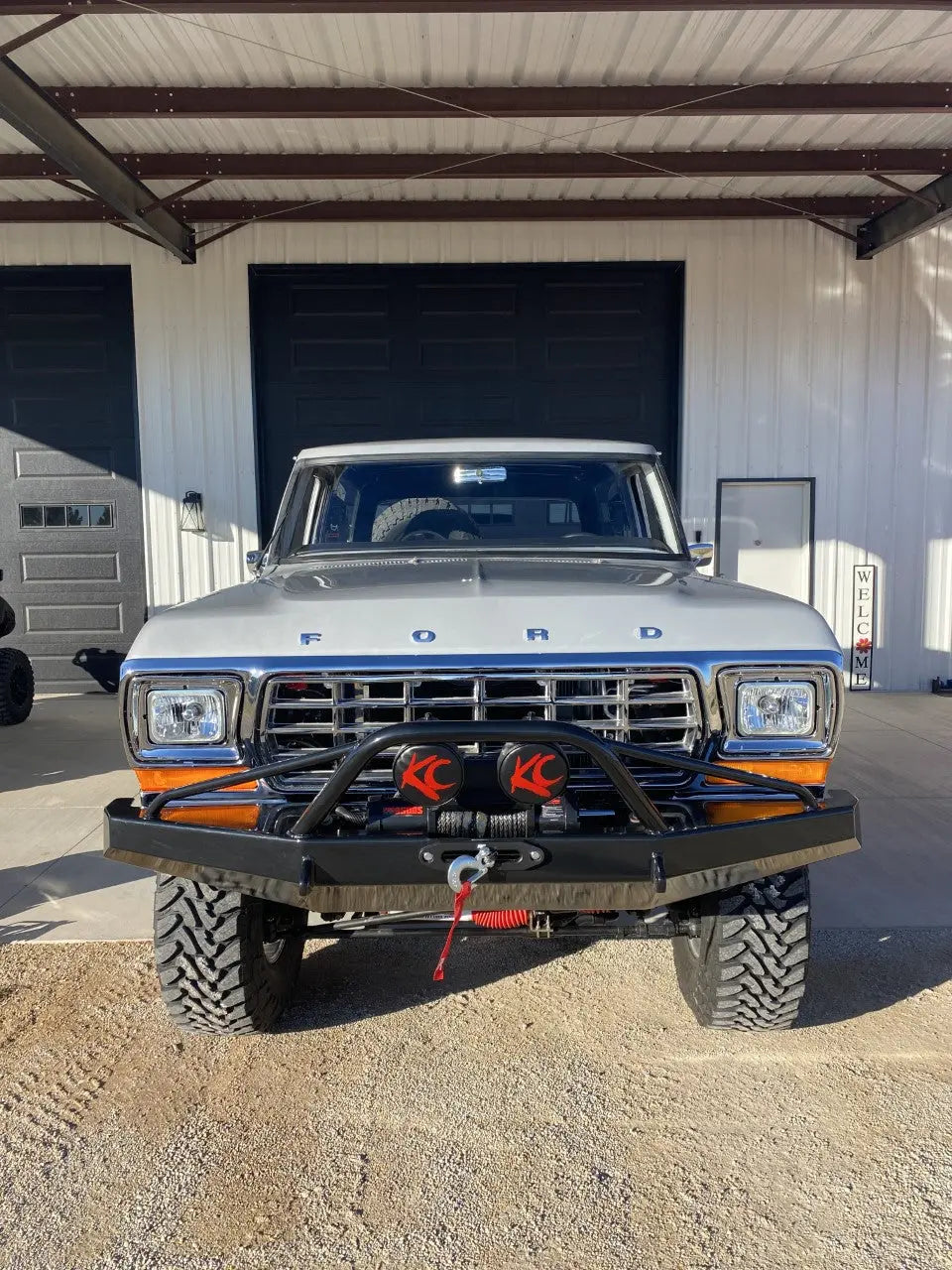 78-79 Bronco Front Winch Bumper | ProtoFab RockSolid Series (PF500) ProtoFab
