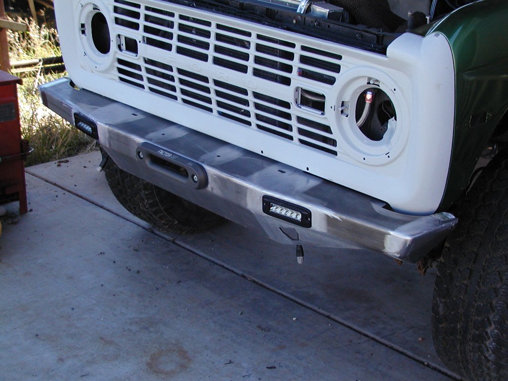 1966-1977 ProtoFab RockSolid LowPro™ Front Bumper (PF318) image 2