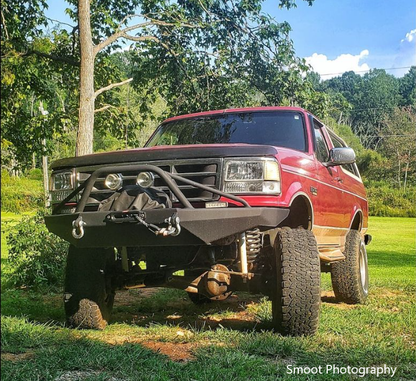 1992-1996 Bronco RockSolid™ Front Bumper with Push Bar (PF830)