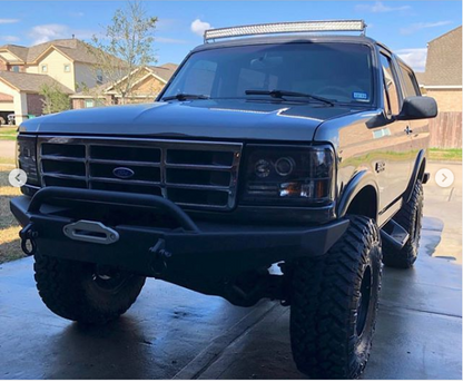 1992-1996 Bronco RockSolid™ Front Bumper with Push Bar (PF830)