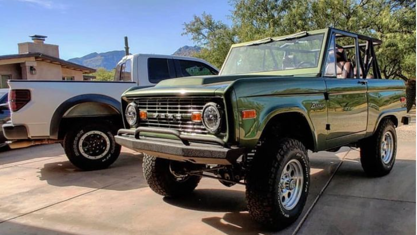 1966-1977 Bronco RockSolid LowPro with Push Bar (PF308)