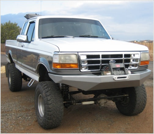 1992-1996 Bronco RockSolid™ Flat Top Front Bumper (PF813) image 1