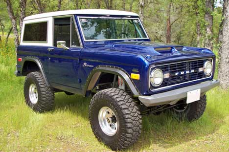 ProtoFab 1966-1977 RockSolid™ Non-Winch Flat Top Front Bumper (PF317) image 1