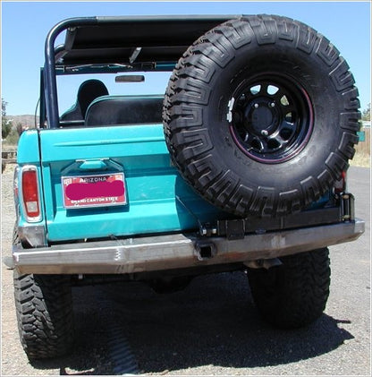 1966-1977 Bronco ProtoFab RockSolid™ Single Rack Rear Bumper (PF303) image 7