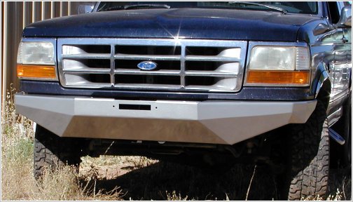 1992-1996 Bronco RockSolid™ Flat Top Front Bumper (PF813) image 4