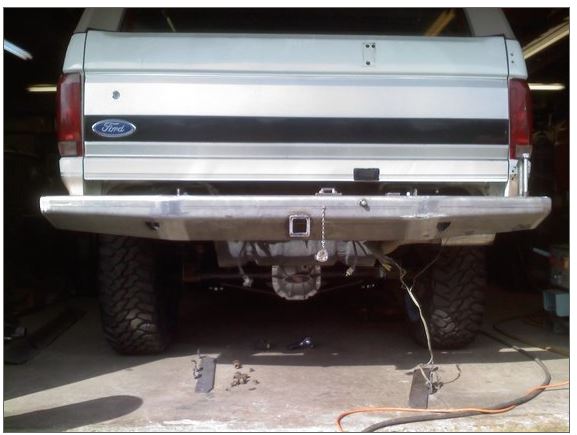 1980-1996 Bronco RockSolid Rear Bumper (PF840)