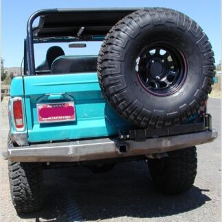 66-77 Bronco Plate Rear Bumpers
