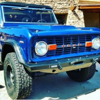 66-77 Bronco Plate Front Bumpers