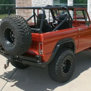 1966-1977 Bronco RockSolid Triple Rack Rear Bumper