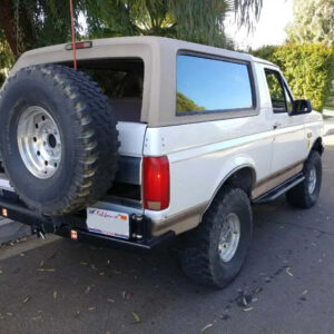 1980-1996 Bronco RockSolid Single Rack Rear Bumper