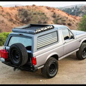 1980-1996 Bronco RockSolid Double Rack Rear Bumper