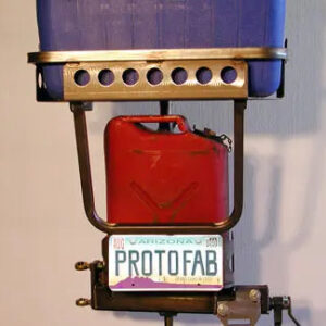 Retro-Fit Fuel Can and Cooler System Rack (PF702R)